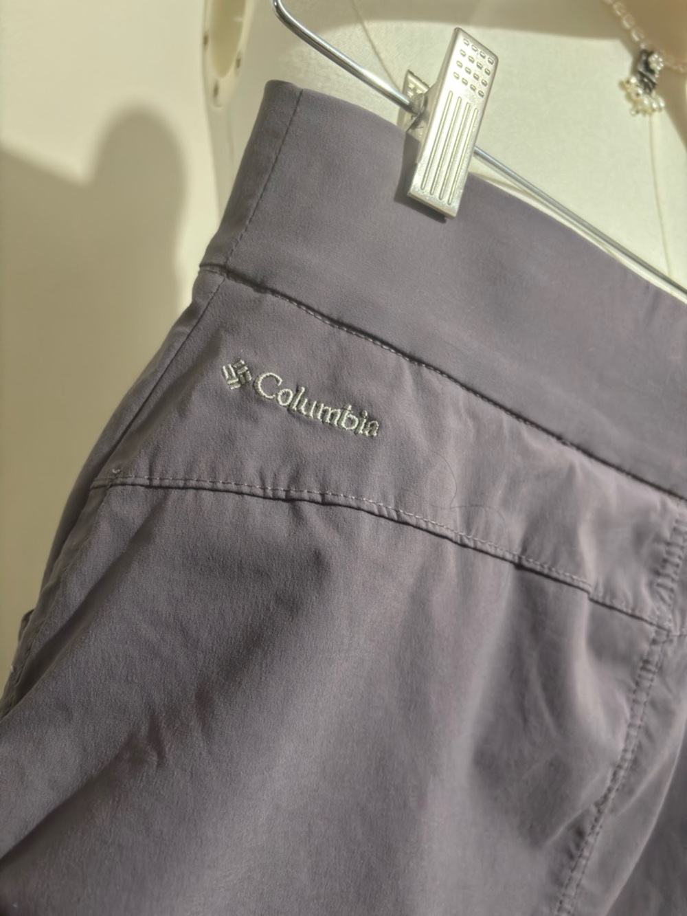 Columbia Athletic Mini Skort Skirt Size Small Ruched Side Ties - Picture 5 of 8